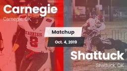 Matchup: Carnegie  vs. Shattuck  2019