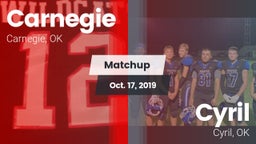 Matchup: Carnegie  vs. Cyril  2019