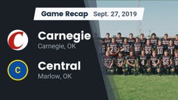 Recap: Carnegie  vs. Central  2019