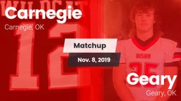 Matchup: Carnegie  vs. Geary  2019