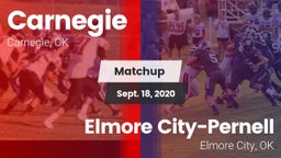 Matchup: Carnegie  vs. Elmore City-Pernell  2020