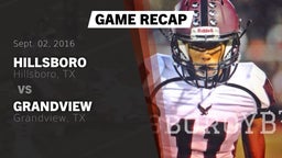 Recap: Hillsboro  vs. Grandview  2016