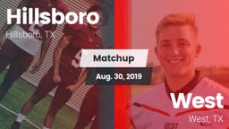 Matchup: Hillsboro High vs. West  2019