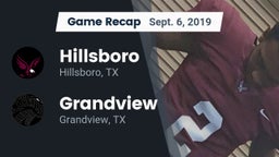 Recap: Hillsboro  vs. Grandview  2019