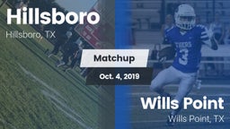 Matchup: Hillsboro High vs. Wills Point  2019
