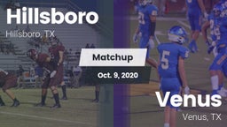 Matchup: Hillsboro High vs. Venus  2020