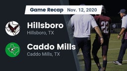 Recap: Hillsboro  vs. Caddo Mills  2020