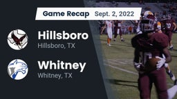 Recap: Hillsboro  vs. Whitney  2022