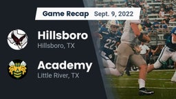Recap: Hillsboro  vs. Academy  2022