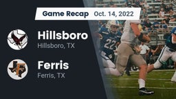 Recap: Hillsboro  vs. Ferris  2022