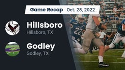 Recap: Hillsboro  vs. Godley  2022