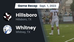 Recap: Hillsboro  vs. Whitney  2023
