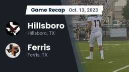 Recap: Hillsboro  vs. Ferris  2023