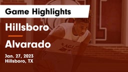 Hillsboro  vs Alvarado  Game Highlights - Jan. 27, 2023