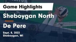 Sheboygan North  vs De Pere  Game Highlights - Sept. 8, 2022