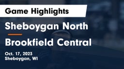 Sheboygan North  vs Brookfield Central  Game Highlights - Oct. 17, 2023