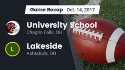 Recap: University School vs. Lakeside  2017