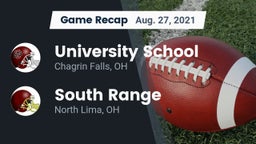 Recap: University School vs. South Range 2021