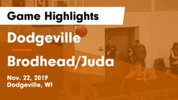 Dodgeville  vs Brodhead/Juda  Game Highlights - Nov. 22, 2019