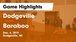 Dodgeville  vs Baraboo  Game Highlights - Dec. 6, 2019