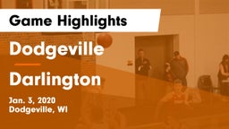 Dodgeville  vs Darlington  Game Highlights - Jan. 3, 2020