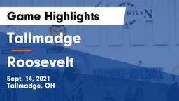 Tallmadge  vs Roosevelt  Game Highlights - Sept. 14, 2021