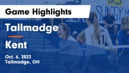 Tallmadge  vs Kent Game Highlights - Oct. 6, 2022