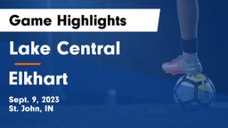 Lake Central  vs Elkhart  Game Highlights - Sept. 9, 2023