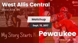 Matchup: West Allis Central vs. Pewaukee  2017