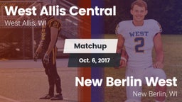 Matchup: West Allis Central vs. New Berlin West  2017