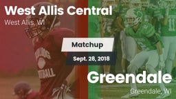 Matchup: West Allis Central vs. Greendale  2018