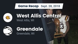 Recap: West Allis Central  vs. Greendale  2018
