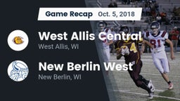 Recap: West Allis Central  vs. New Berlin West  2018