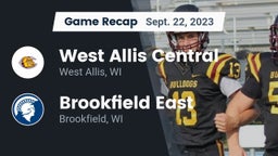 Recap: West Allis Central  vs. Brookfield East  2023