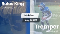 Matchup: Rufus King High vs. Tremper 2018