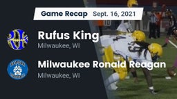 Recap: Rufus King  vs. Milwaukee Ronald Reagan  2021