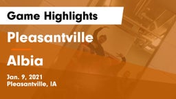 Pleasantville  vs Albia  Game Highlights - Jan. 9, 2021