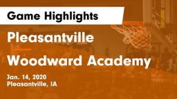 Pleasantville  vs Woodward Academy Game Highlights - Jan. 14, 2020