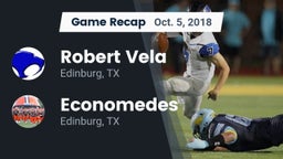 Recap: Robert Vela  vs. Economedes  2018