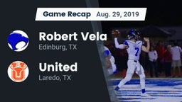 Recap: Robert Vela  vs. United  2019