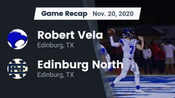 Recap: Robert Vela  vs. Edinburg North  2020