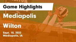 Mediapolis  vs Wilton  Game Highlights - Sept. 10, 2022