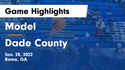 Model  vs Dade County  Game Highlights - Jan. 28, 2022
