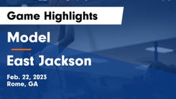 Model  vs East Jackson  Game Highlights - Feb. 22, 2023