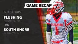 Recap: Flushing  vs. South Shore  2015