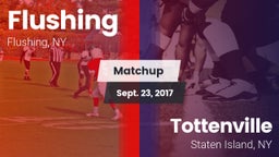 Matchup: Flushing  vs. Tottenville  2017