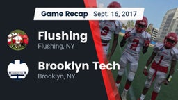 Recap: Flushing  vs. Brooklyn Tech  2017