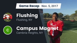 Recap: Flushing  vs. Campus Magnet  2017