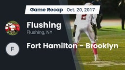 Recap: Flushing  vs. Fort Hamilton  - Brooklyn 2017