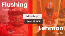 Matchup: Flushing  vs. Lehman  2018